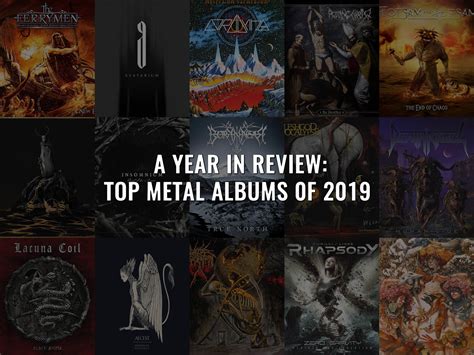 Top 20 Metal + Hard Rock Albums of 2019 (So Far) 